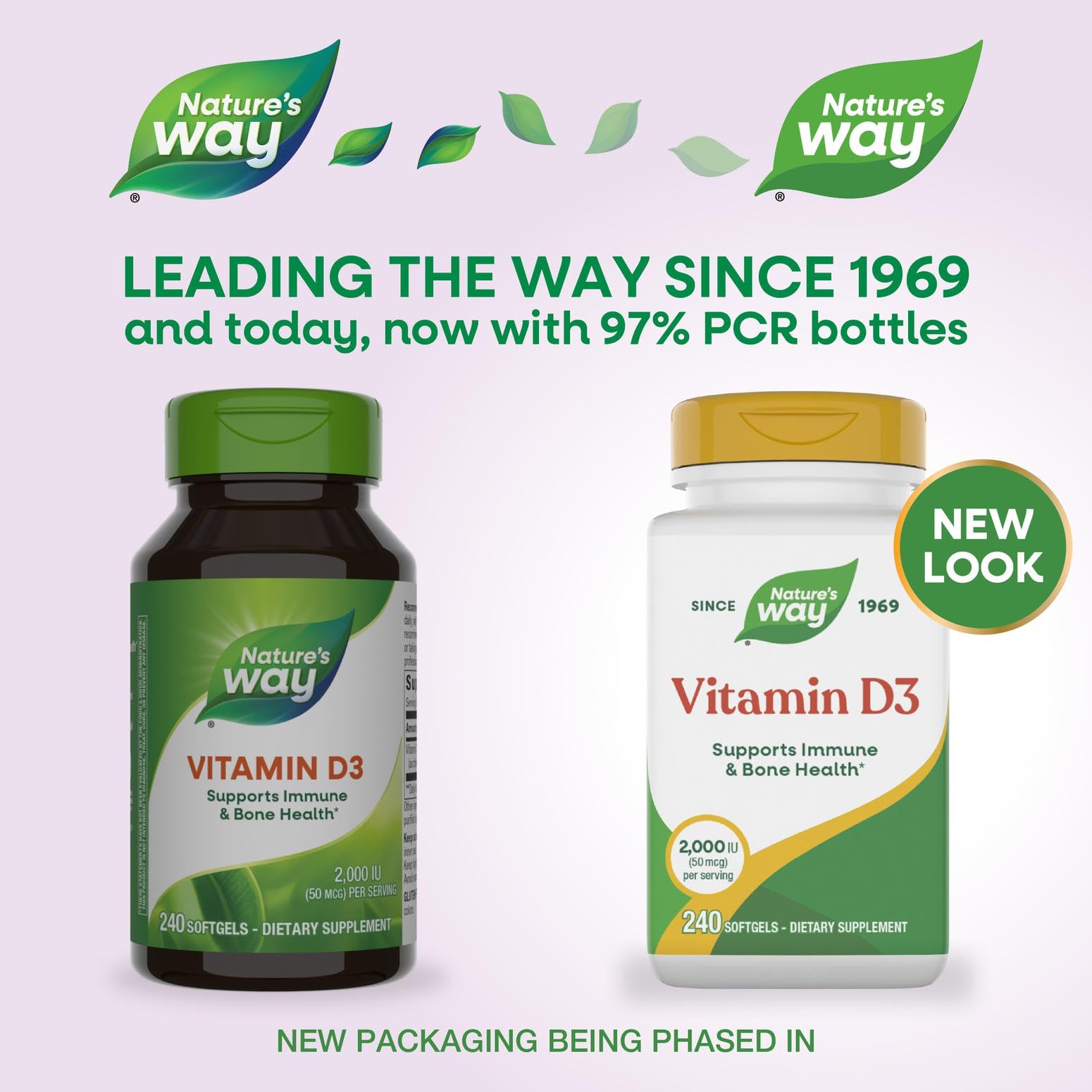 Nature's Way Vitamine D3 Extra Strength: gelules faciles à avaler au quotidien