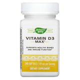 Nature's Way Vitamine D3 Max – bouteille, soutien des os et des dents