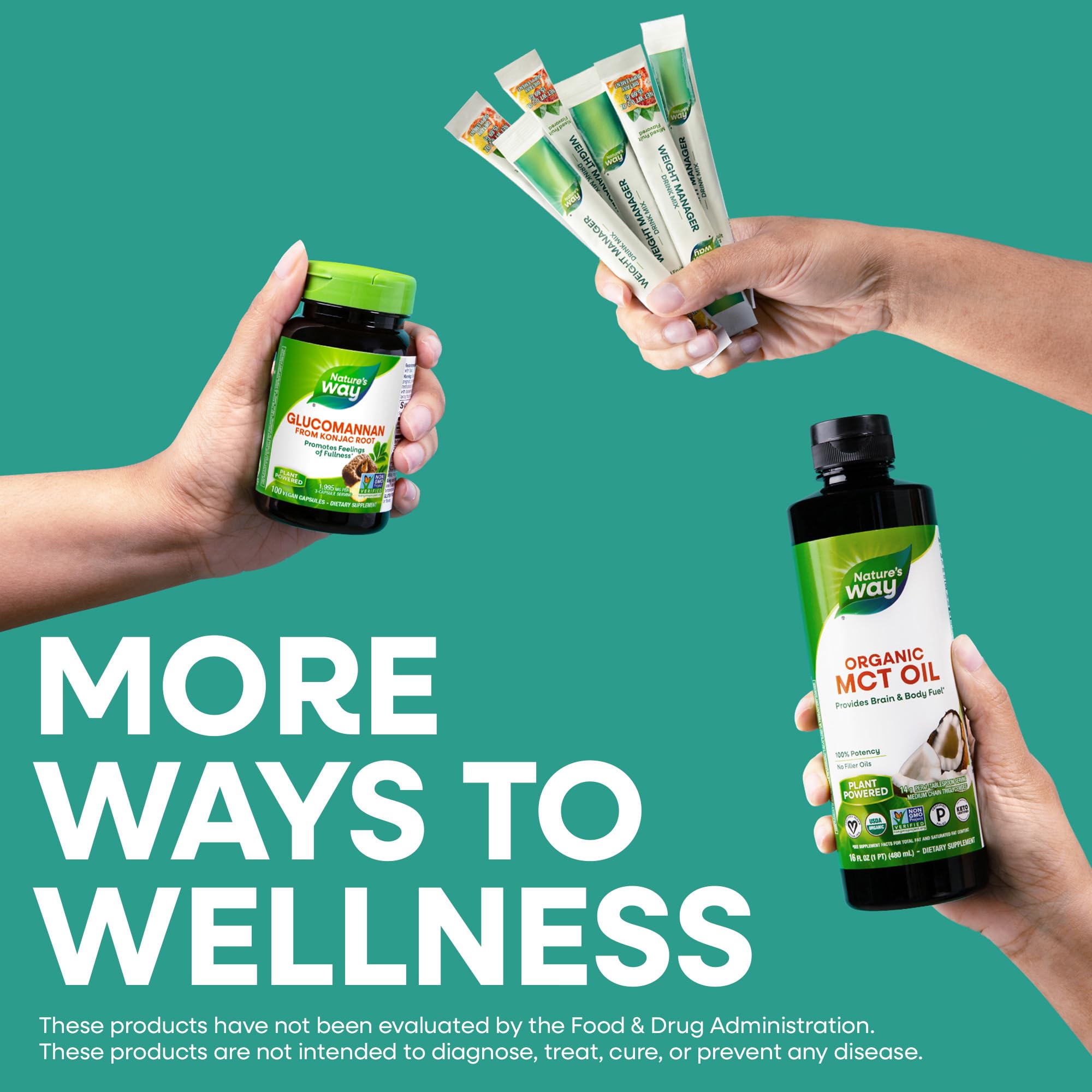 Nature's Way Weight Manager : mode d'emploi après le repas pour une routine simple.