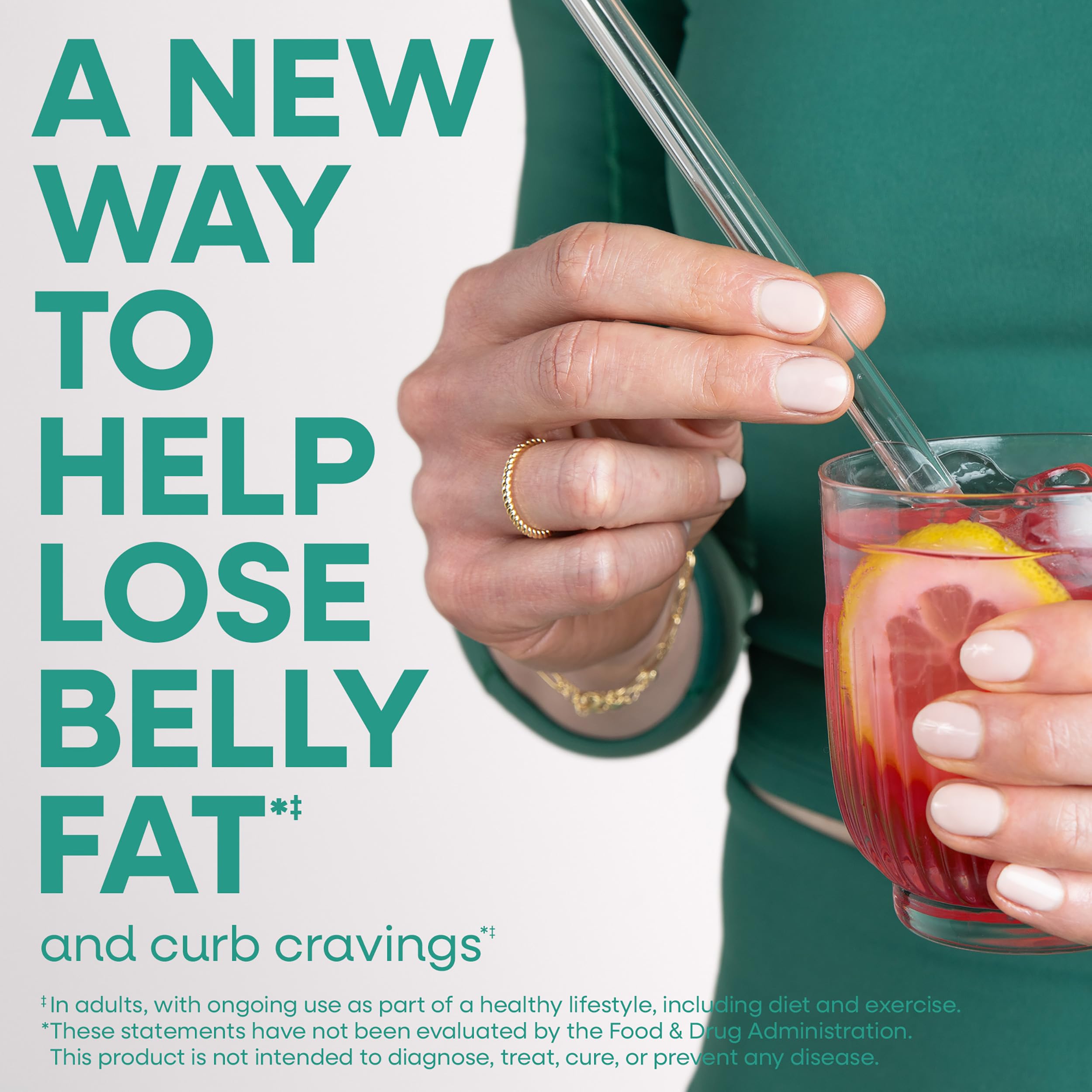 Nature's Way Weight Manager : mélange avec eau pour une boisson fruitée et sans sucre.