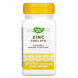Askshy Nature's Way Zinc Chelate 30 mg – gélules faciles à avaler pour l'apport quotidien.