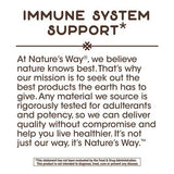 Étiquette Nature's Way Zinc Pastilles fruits rouges, emballage clair et facile à transporter.