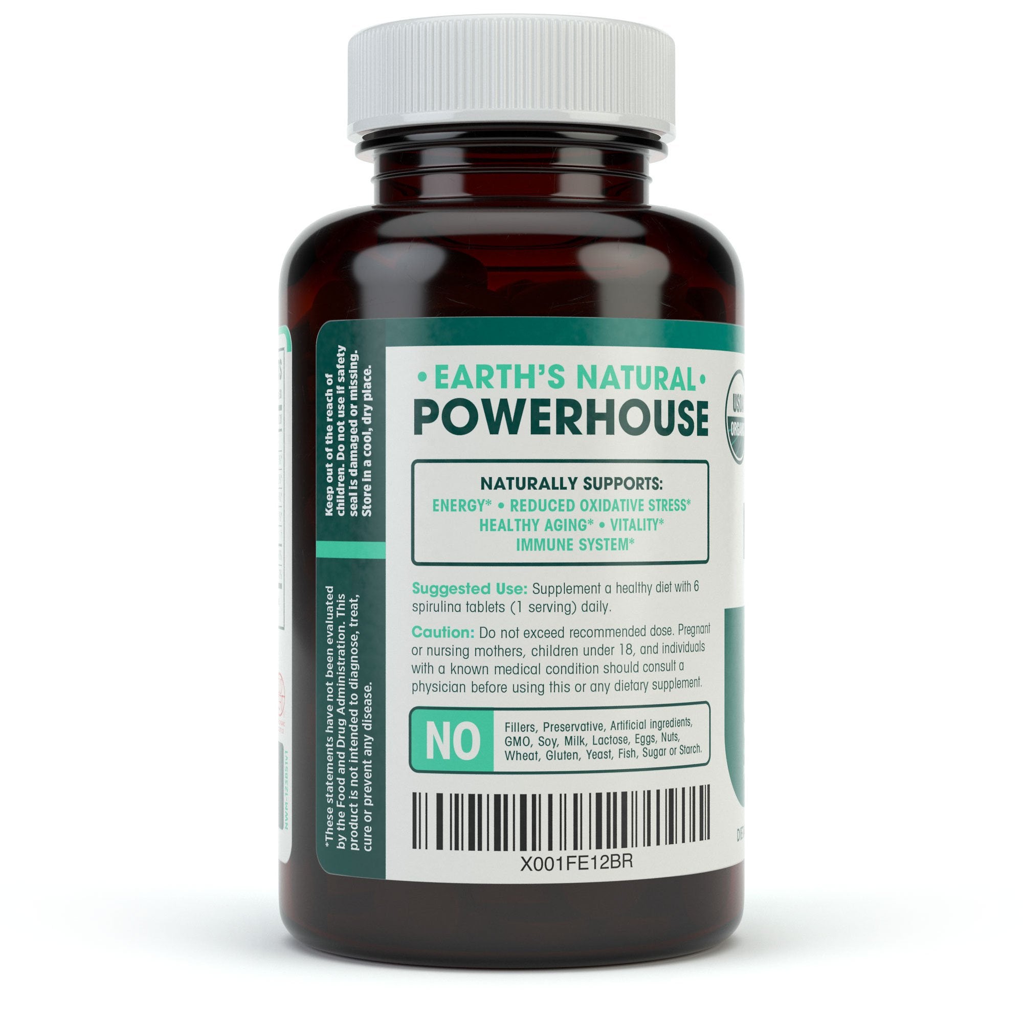 Spiruline sans pesticides, culture durable par Natures Wellness.