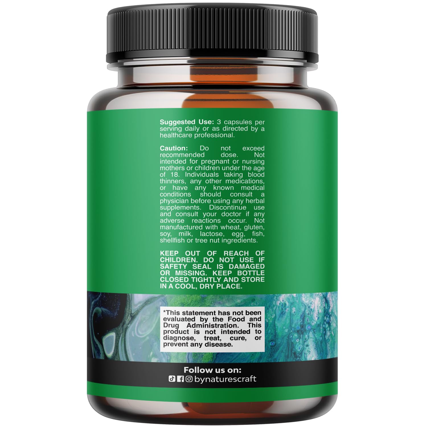 Natures Craft Enzymes digestives avec bile d ox – gelules