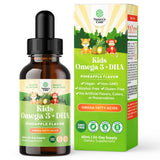 Natures Craft Kids DHA Drops – bouteille montrant le produit et soutien potentiel du cerveau