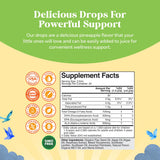 Natures Craft Kids DHA Drops – pipette, dosage quotidien précis