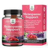 Natures Craft ménopause bouteille capules soutient potentiel équilibre hormonal et confort quotidien.