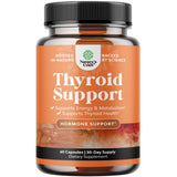Natures Craft – bouteille de gélules: soutien thyroïdien potentiel et énergie.