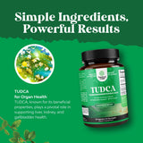 Natures Craft TUDCA: dose quotidienne en capsule pour un rituel sain.