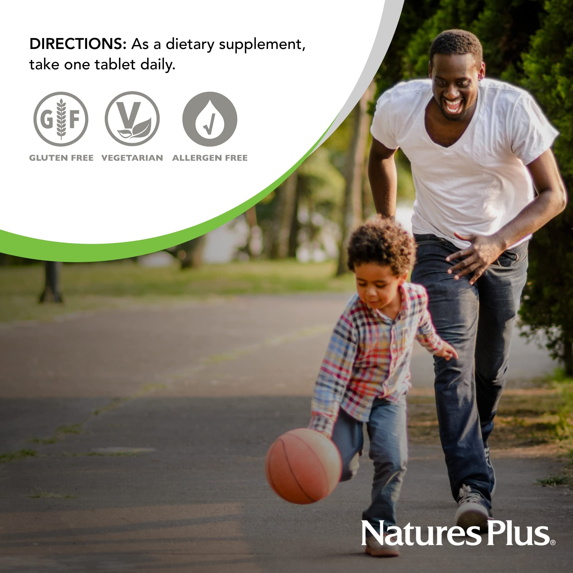 NaturesPlus Acide pantothénique, certifications CGMP FDA NSF