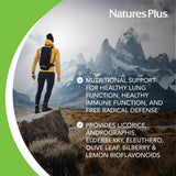 NaturesPlus AgeLoss reglisse extrait poumons: soutien respiratoire doux.