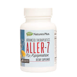 NaturesPlus Aller-7 Rx-Respiration bouteille avec capsules végétariennes faciles à prendre