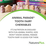 NaturesPlus Animal Parade bouteille et emballage, présentation pratique