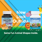 Comprimés en forme d’animaux NaturesPlus, goût vanille apprécié par les enfants.
