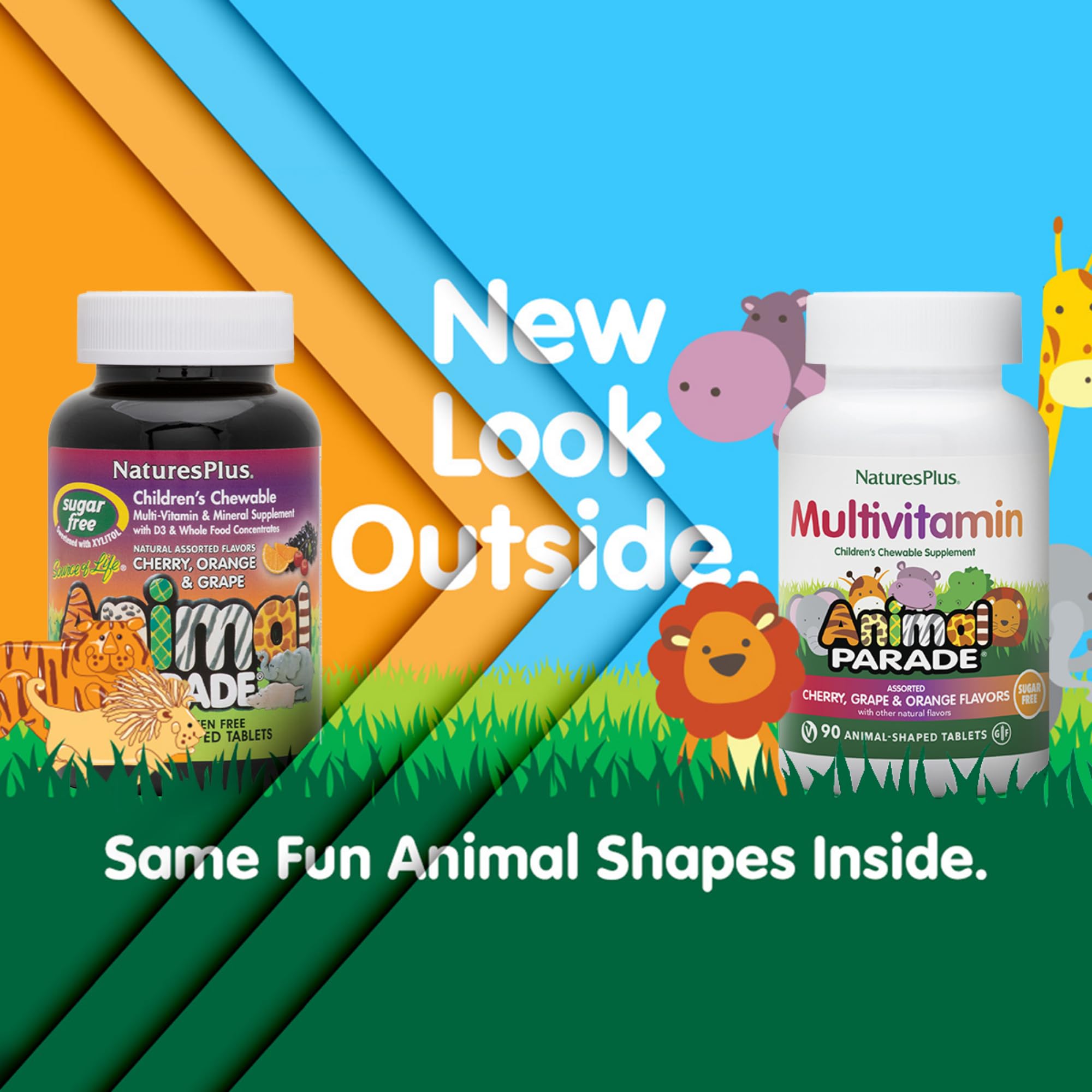 Gommes Animal Parade en formes d’animaux, motif amusant pour les enfants.