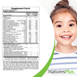NaturesPlus Animal Parade Gold — forme animale attrayante et facilité de mastication, idéal pour les repas scolaires.