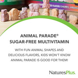 Gommes saveur cerise d’Animal Parade, goût naturel apprécié par les enfants.