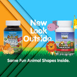 NaturesPlus Animal Parade MagKidz gommes en formes d'animaux, attrayantes pour les enfants