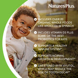 NaturesPlus Animal Parade sans gluten et hypoallergénique, option adaptée pour certains régimes.