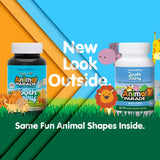 Animal Parade NaturesPlus, gommes vanille naturelle, goût apprécié pour la routine dentaire