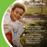 NaturesPlus Animal Parade saveur raisin naturelle, sans gluten et végane.