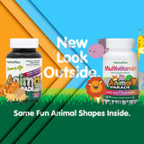 NaturesPlus Animal Parade, saveurs naturelles cerise, raisin et orange.
