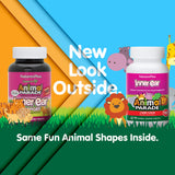 NaturesPlus Animal Parade, tablettes ours — goût cerise naturelle, plébiscité par les enfants.