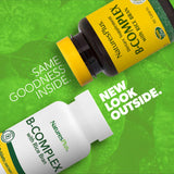 NaturesPlus B-Complex avec son de riz – etiquette, formulation vegetarienne pratique.