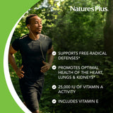 NaturesPlus Beta Carotene — antioxydant pour la protection des cellules au quotidien.
