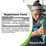 Contrôle qualité CGMP et NSF, NaturesPlus Biotine Folate.