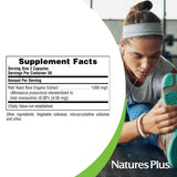 Bouteille NaturesPlus de 60 capsules, utilisation quotidienne facile.