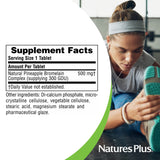 NaturesPlus Bromélaïne comprimés, potentiel soutien des articulations.