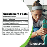 NaturesPlus bromélaïne, soutien potentiel au confort articulaire