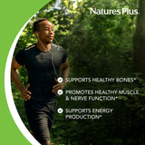 NaturesPlus Calcium-Magnésium – Fiche nutritionnelle: informations claires pour un choix éclairé.