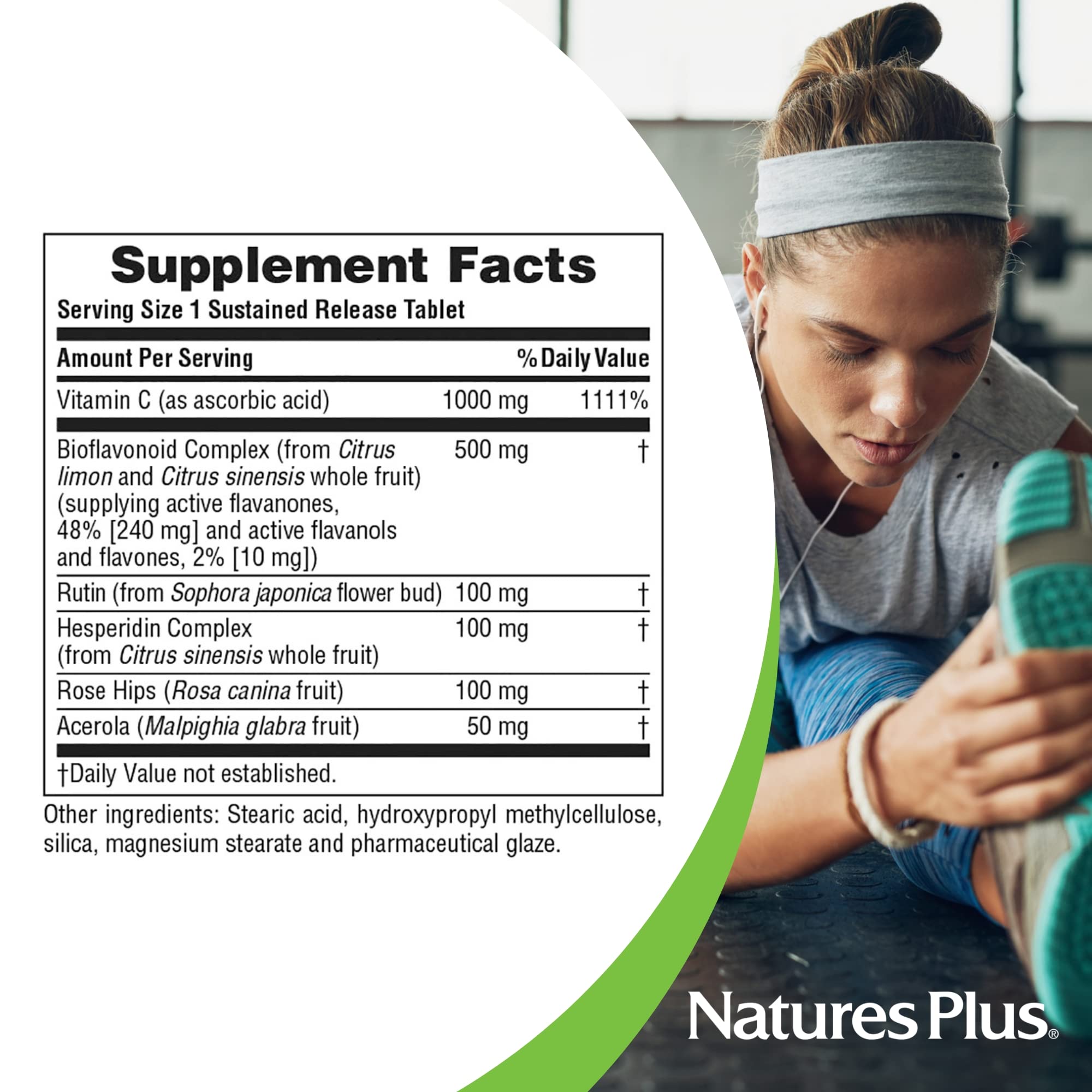 NaturesPlus Super C Complex : certifications cGMP, FDA et NSF garantissant une fabrication fiable.