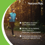 NaturesPlus Chardon-Marie capsules – format pratique pour une routine végétarienne
