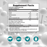NaturesPlus Collagen Peptides Limonade dans un verre : mélange facile dans une boisson.