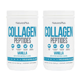 NaturesPlus Collagen Peptides Vanille — emballage pratique pour une supplémentation quotidienne