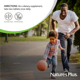 NaturesPlus Commando 2000 — prise quotidienne avec un grand verre d'eau.