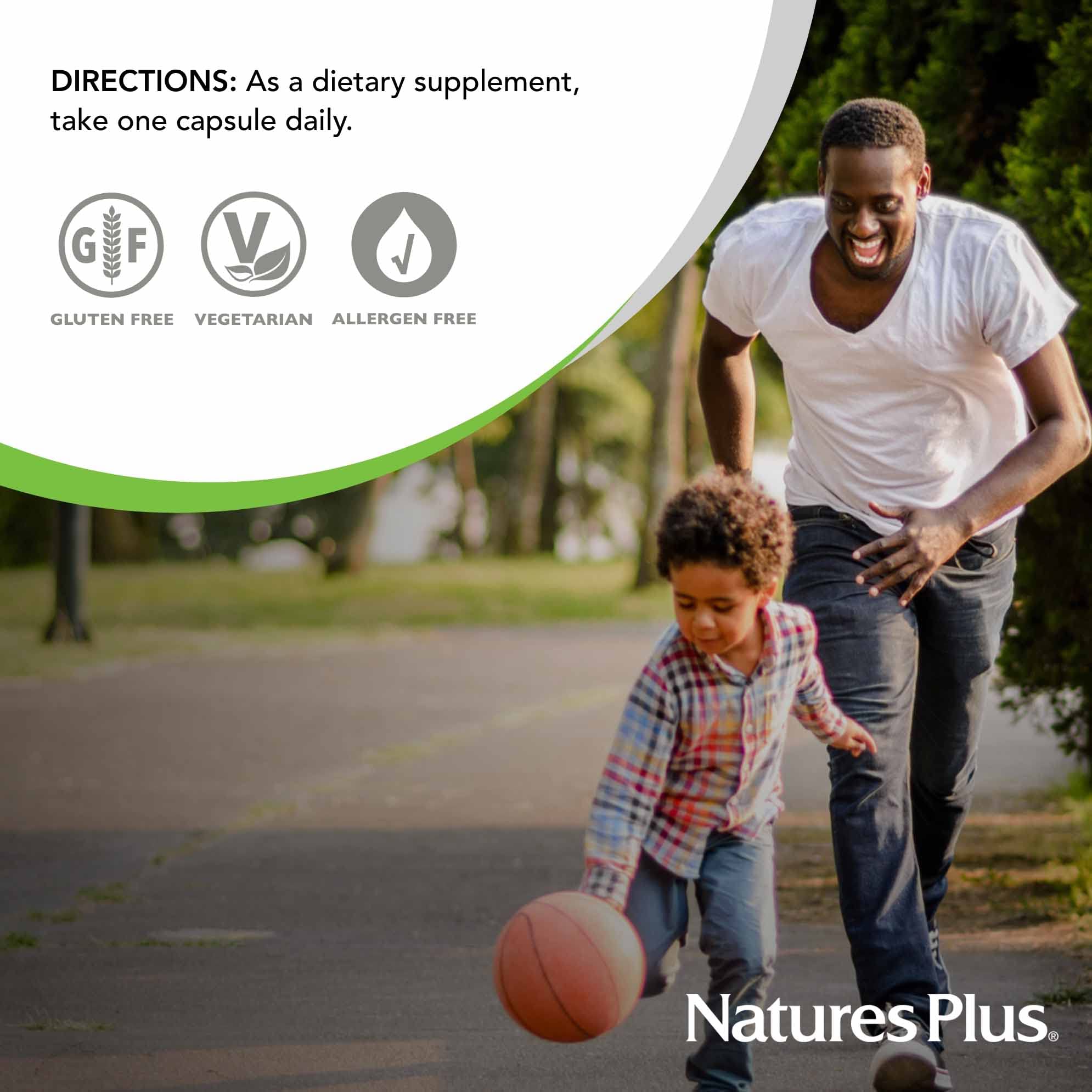 NaturesPlus D3-K2 — montage serré sur les capsules, soutien potentiel à la fonction osseuse.