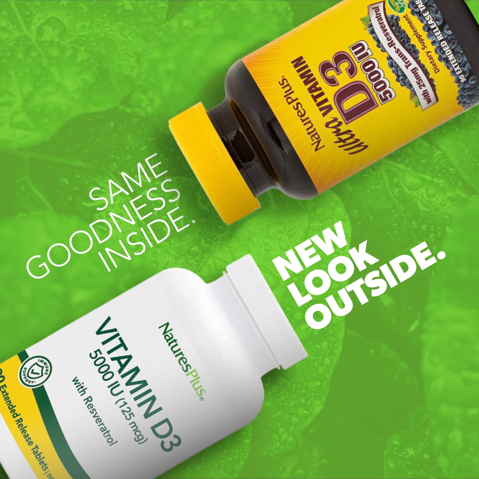 NaturesPlus D3 libération prolongée, prise quotidienne pratique.