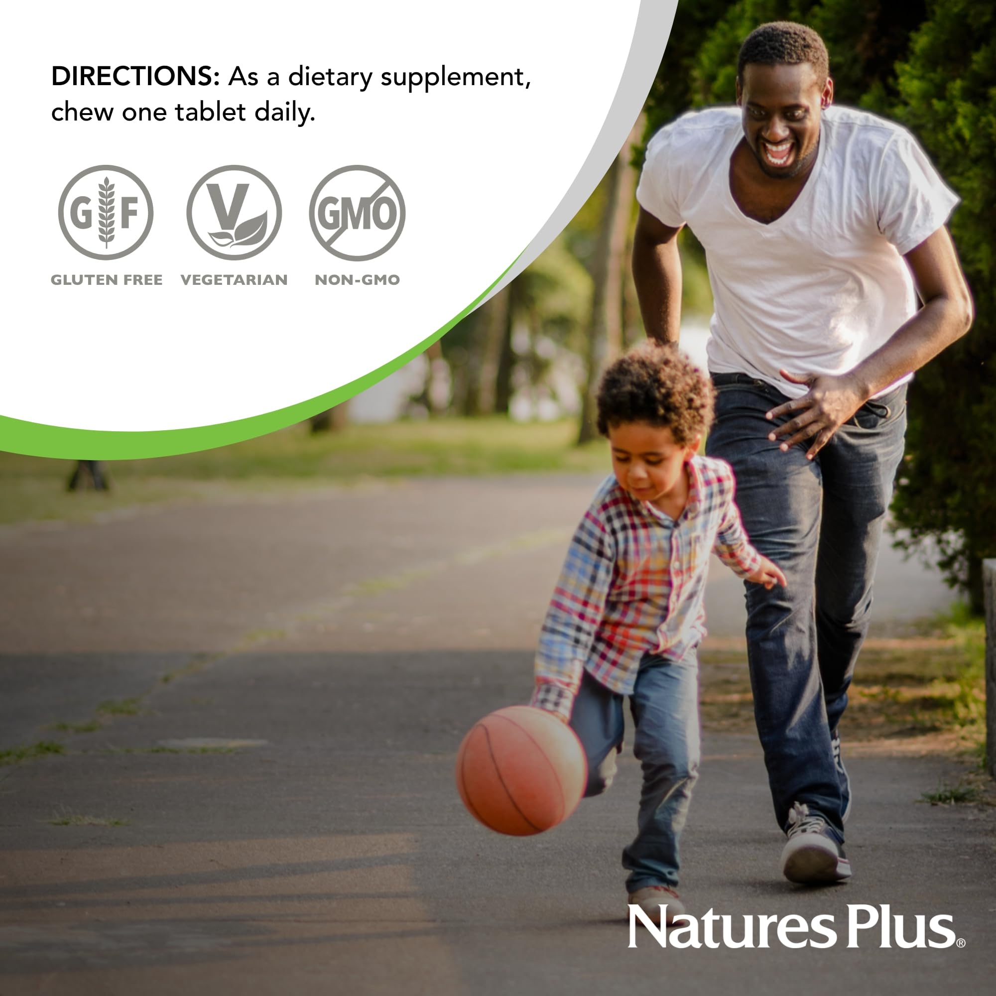 NaturesPlus D & K Complex — sans OGM, sans gluten, sans soja, option végétarienne