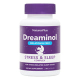 NaturesPlus DREAMINOL, flacon, soutient potentiellement le calme et le sommeil.