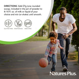 Dosage par portion Energy Shake, 16 g de protéine végétale.
