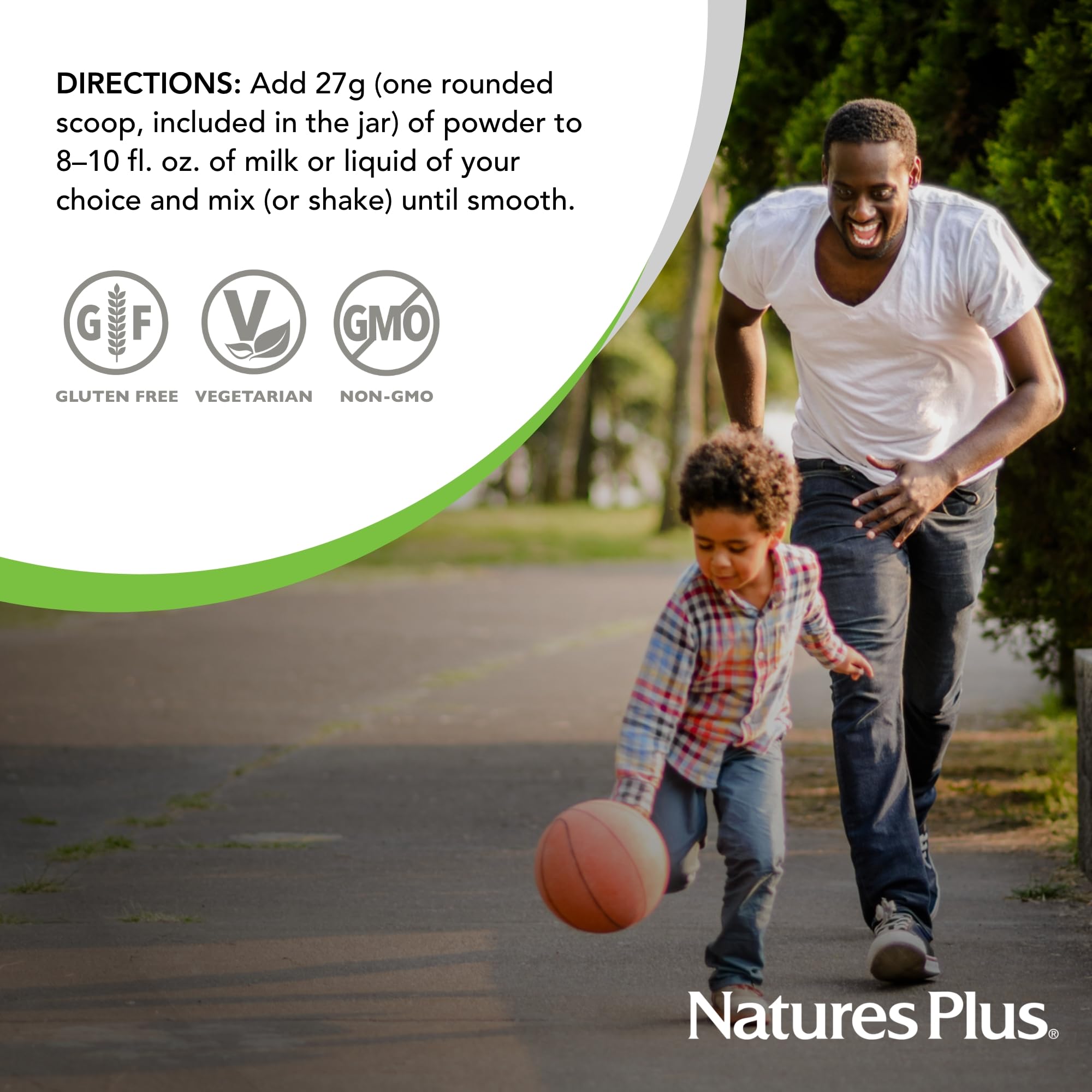 NaturesPlus Energy Shake fabrication conforme CGMP et normes de qualité.