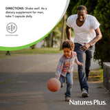 Nature's Plus GI Natural Probiotic Men – utilisation quotidienne recommandée pour un soutien digestif potentiellement durable.