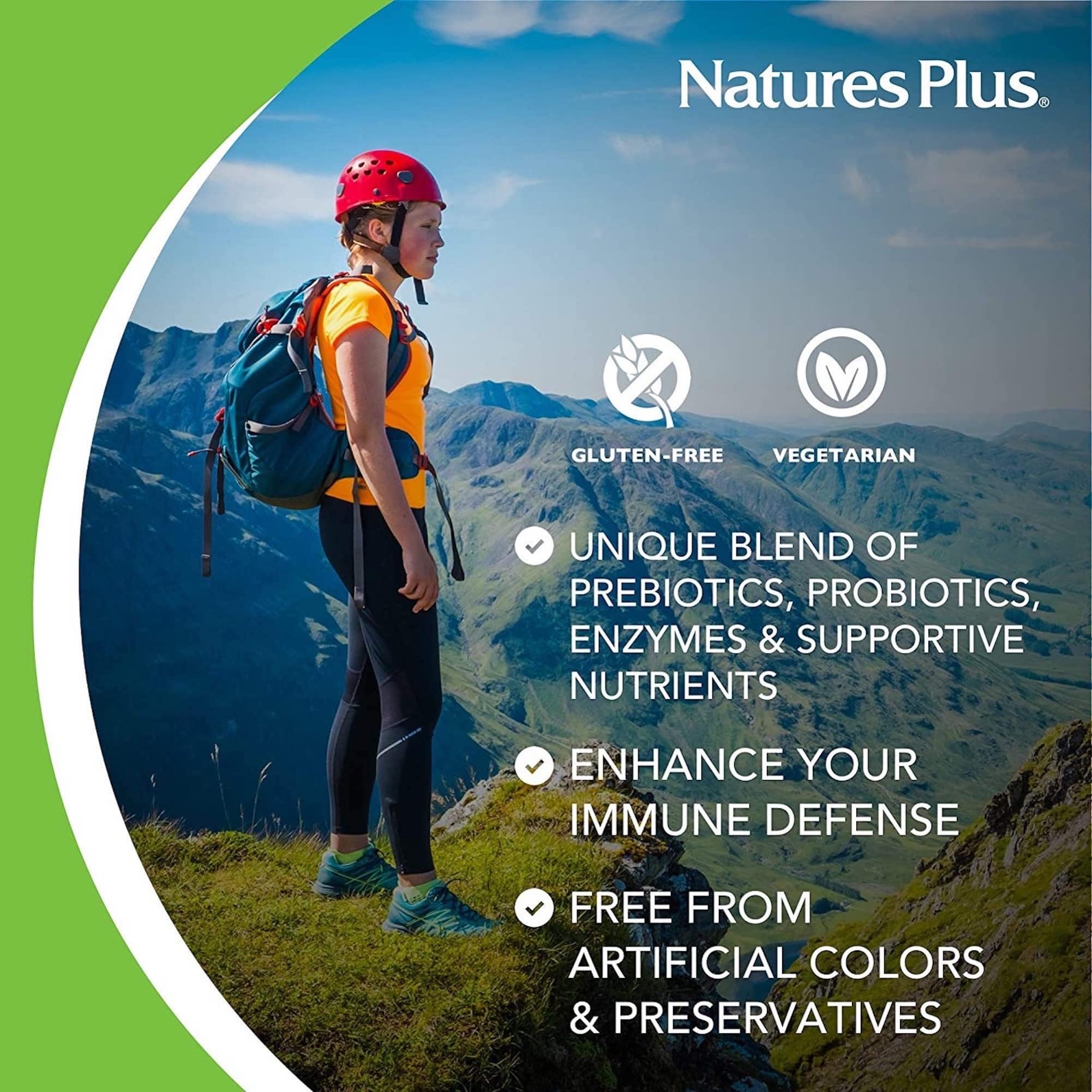 Probiotiques et prébiotiques de GI Natural, équilibre intestinal potentiel