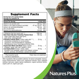 NaturesPlus GI Natural – probiotiques et prébiotiques, soutien potentiellement équilibré de la flore intestinale.