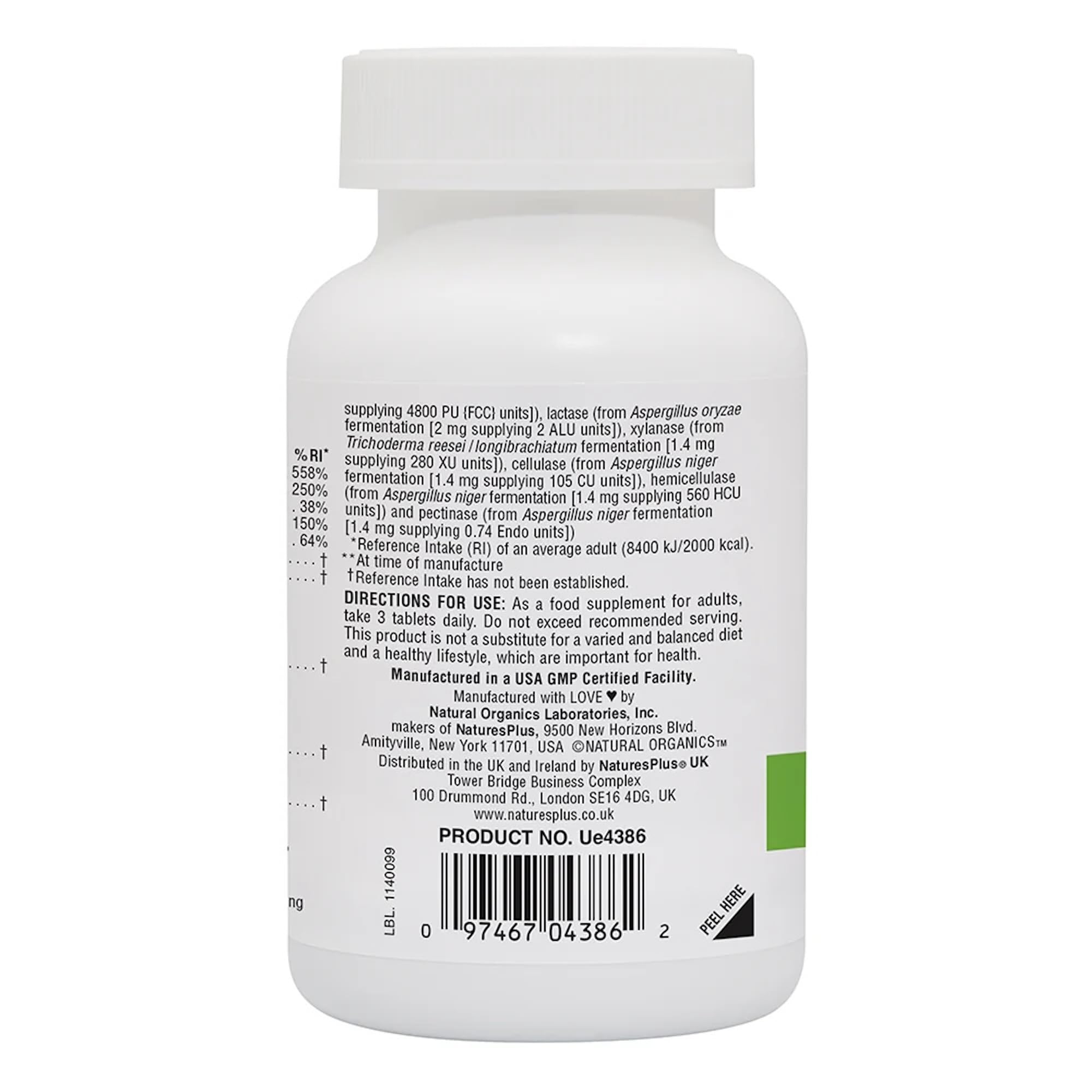  fabrication cgmp et normes FDA/NSF, assurance qualité