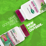 NaturesPlus Ginkgo Biloba, tablette concentration durable pour les journées actives.